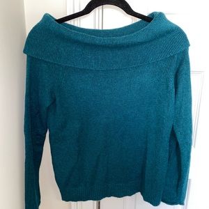Anthropologie women’s off-the-shoulder sweater